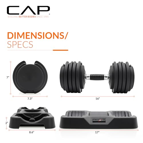 Dumbbells resting in the dedicated storage tray
