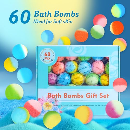 Aromatic bath bombs for home spa use
