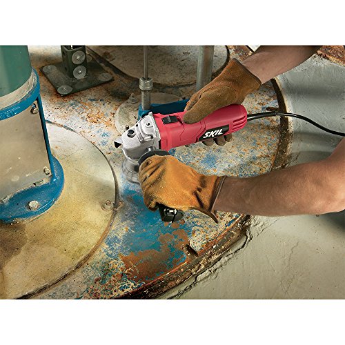 Vibration-reducing handle for Skil grinder