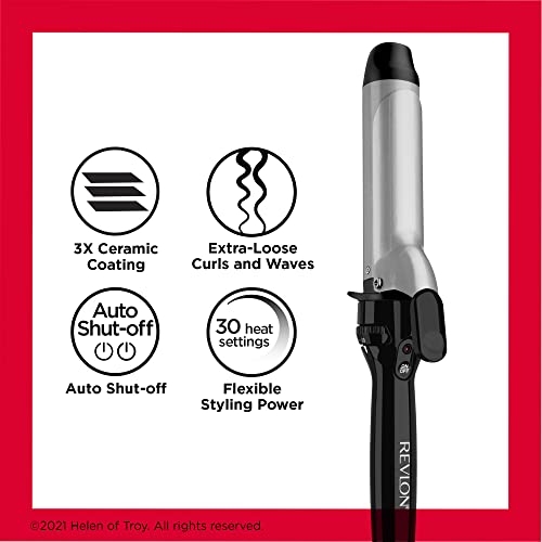 REVLON curling iron with counter rest