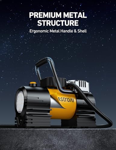 AstroAI portable air compressor front view