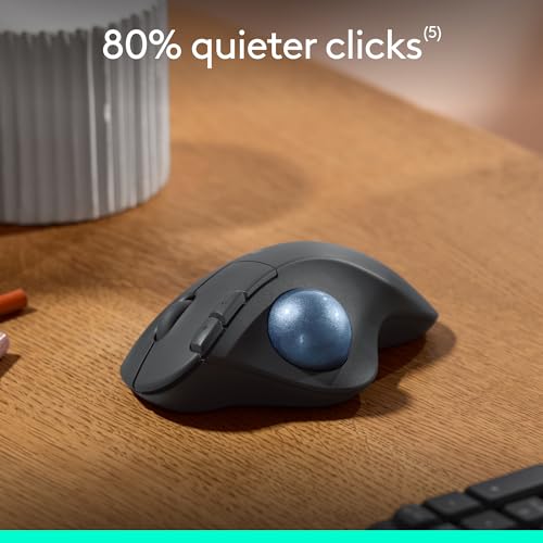 Logitech Ergo M575S quiet click feature