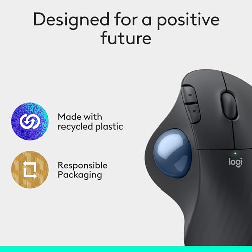 Logitech Ergo M575S side profile