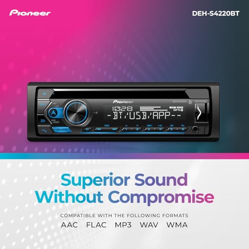 Pioneer DEH-S4220BT button layout