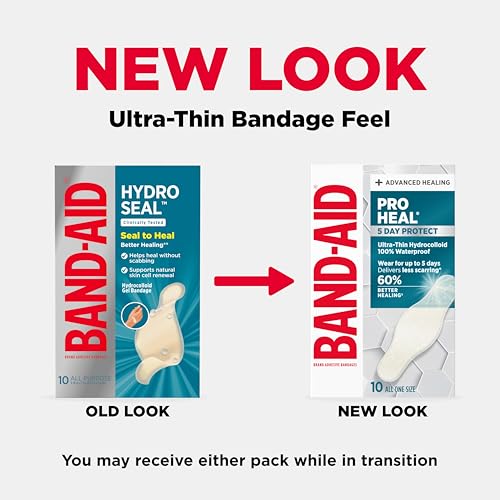 Close up of Band-Aid hydrocolloid bandage texture