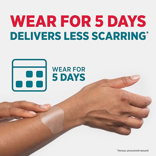 Assorted sizes of Band-Aid hydrocolloid bandages