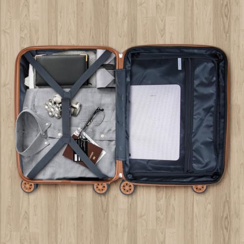 Romswi hardshell luggage in black