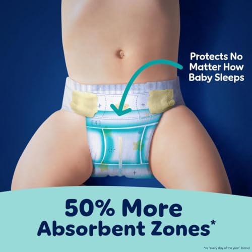 Pampers ZZZ absorbent liner close up