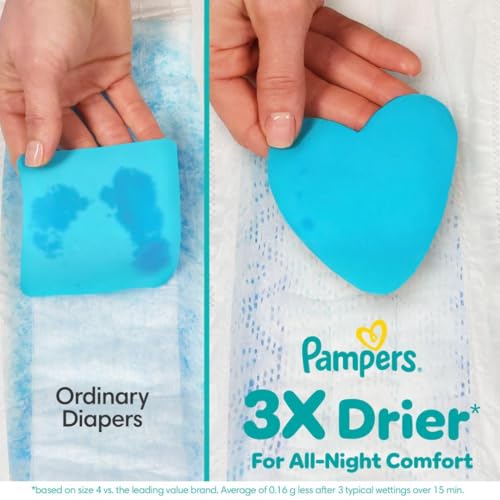Pampers ZZZ diaper leak guard protection