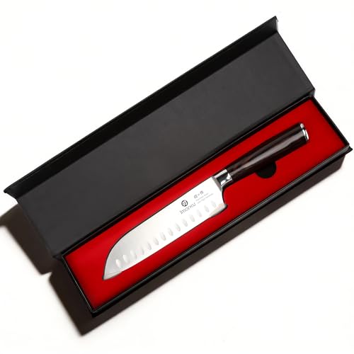 Imarku Santoku knife side orientation