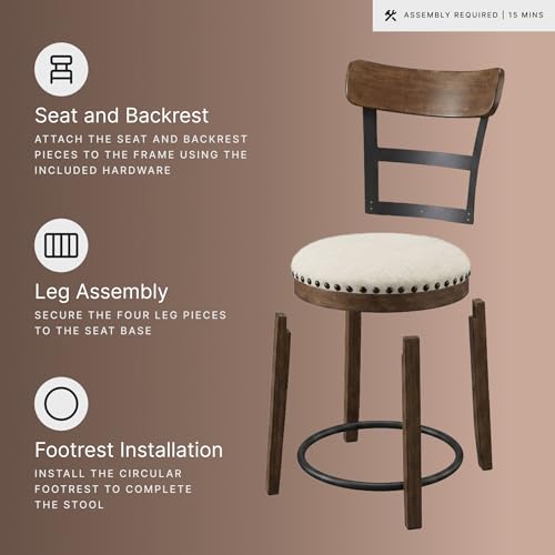 Valebeck Counter Stool 19.5 W x 19.5 D x 37 H