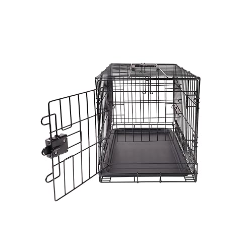 Interior of Basics metal crate with divider panel