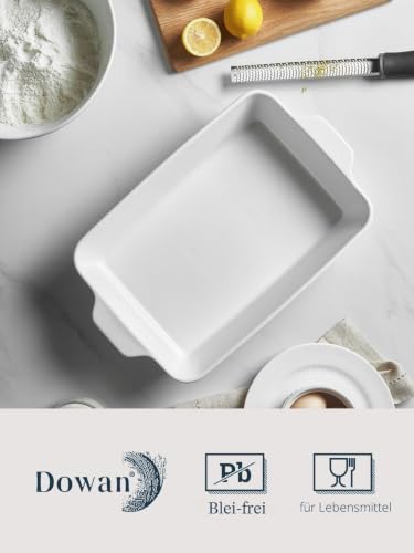 Deep ceramic pan with handles