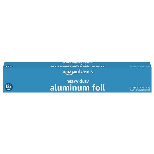 Two rolls of heavy duty aluminum foil for cooking