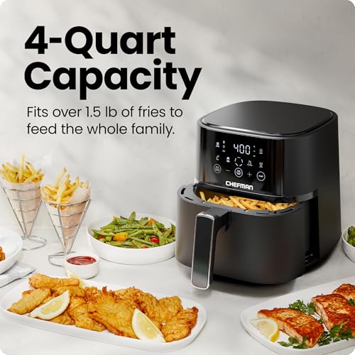 Nonstick 4-quart basket and rack detail