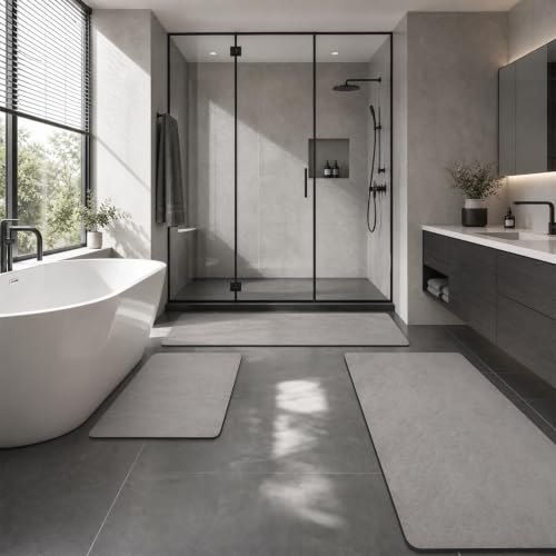 MontVoo mat used as a kitchen sink rug