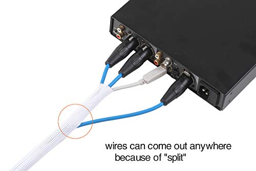 Alex Tech cable sleeve protecting electronic cords