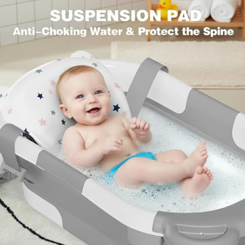TPN Baby Bathtub with temperature display