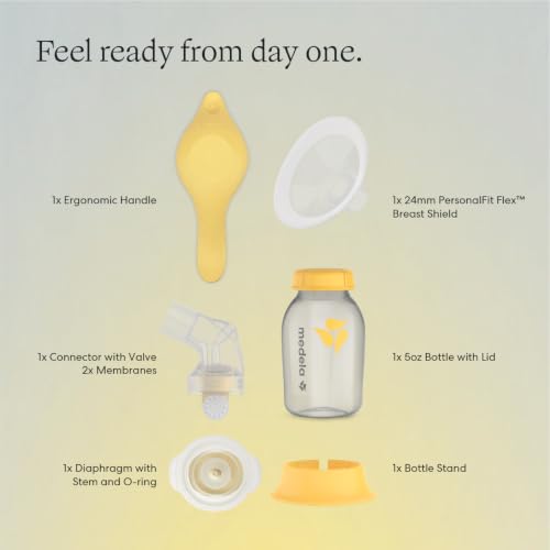 Medela Harmony packaging and contents