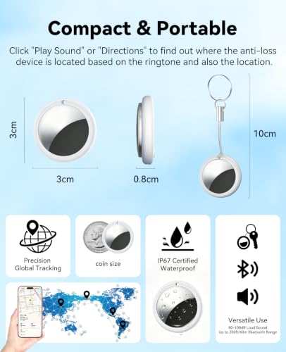 ILOUYU tracker attached to a backpack