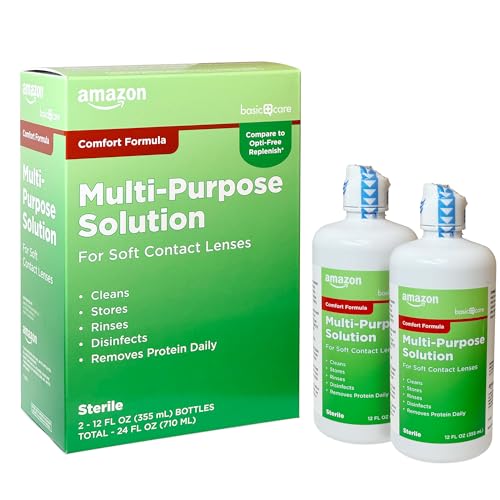Basic Care Multi-Purpose Solution bottles