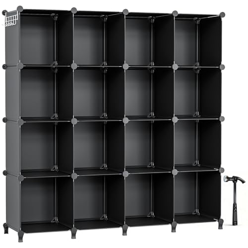 Neprock 16 Cubby Storage Organizer front view