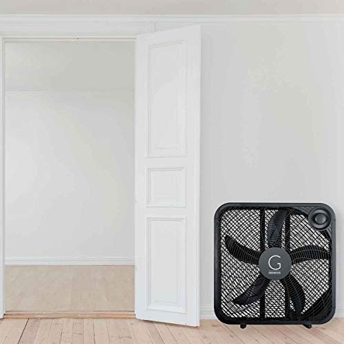 Side profile of Genesis 20-Inch Box Fan