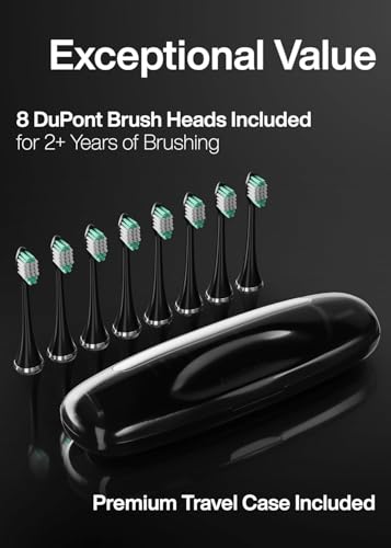Aquasonic Black Series electric toothbrush travel case
