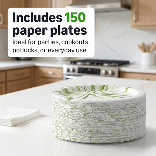 Packaging view of Basics Everyday 150 count plates