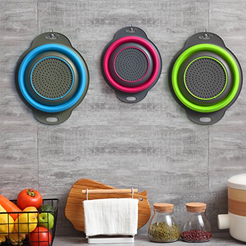 QiMH 4 quart and 2 quart strainers