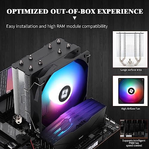 Thermalright Assassin X 120R SE V2 mounted in case