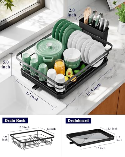 Drainboard set of the Kitsure dish rack