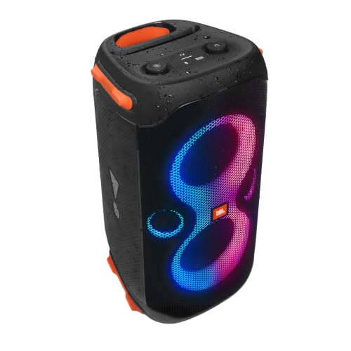 JBL PartyBox 110 side profile showing handle