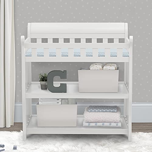 Storage shelves on the Delta Children Eclipse unit