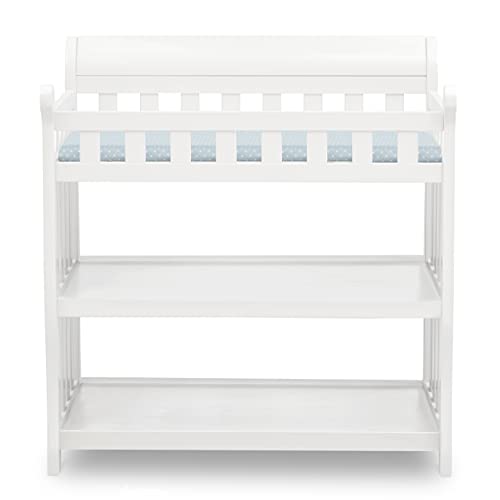 Assembled Delta Children nursery changing station