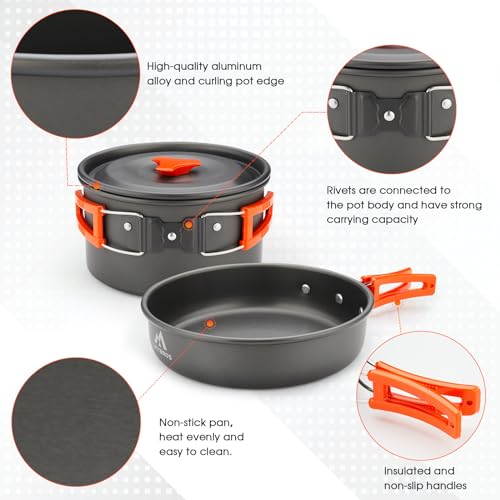 THTYBROS camping kit kettle and cups