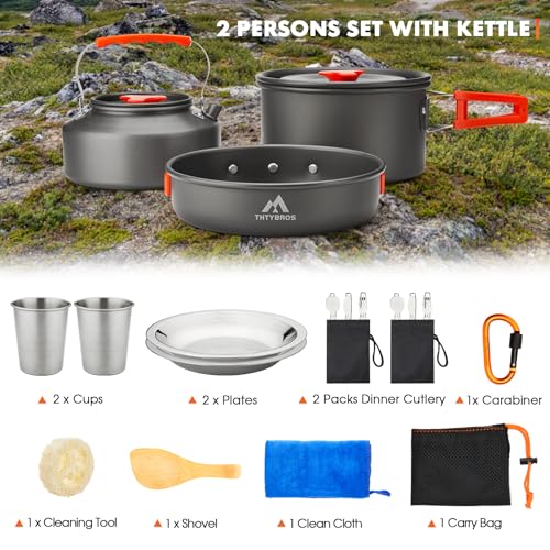 THTYBROS mess kit packed in mesh bag