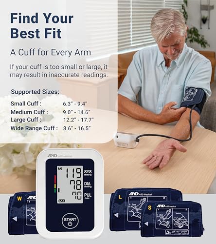 A&D Medical monitor in white housing