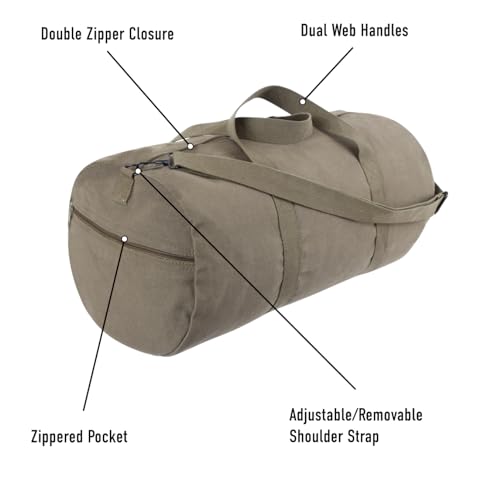 Rothco duffel bag reinforced web handles
