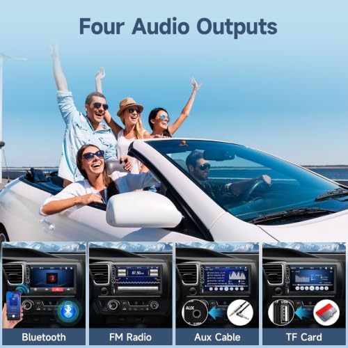 Leadfan double din receiver rear panel ports