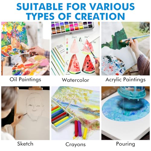 Assorted blank painting surfaces