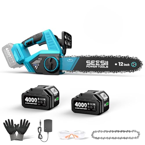 Seesii 12-Inch M12 Studio Electric Chainsaw profile