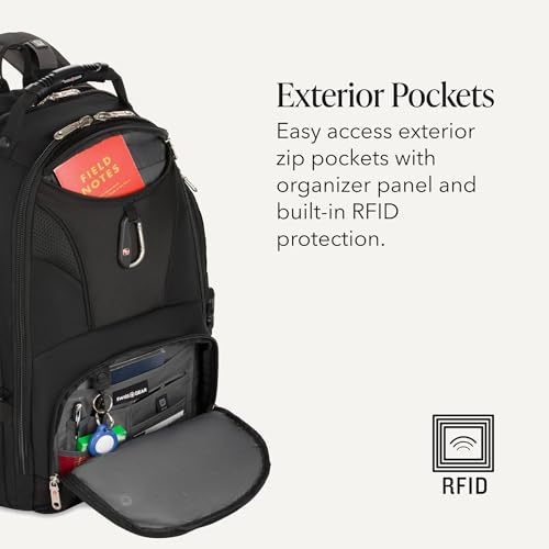 SwissGear 1900 laptop compartment detail