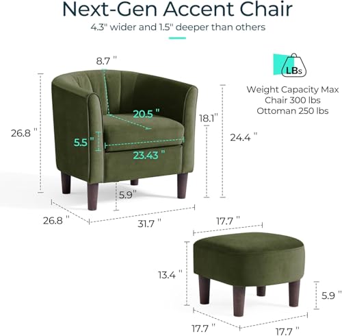 LINSY Blossom chair showing wide seat and backrest