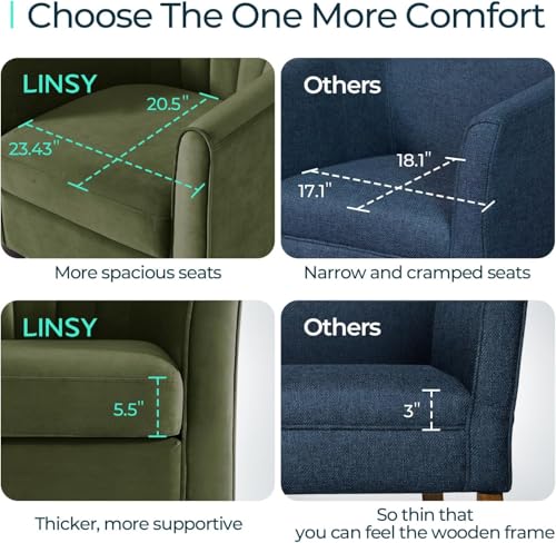 Flooring-friendly legs of LINSY Blossom furniture