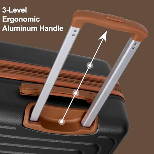Interior compartments of Romswi travel backpack