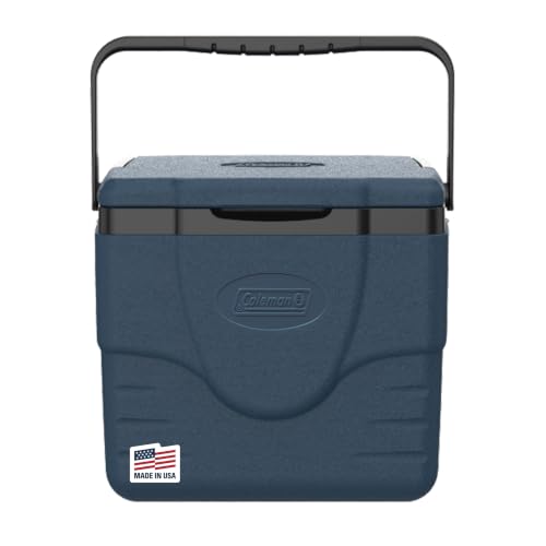 Coleman Chiller 9-Quart Sapphire cooler front view