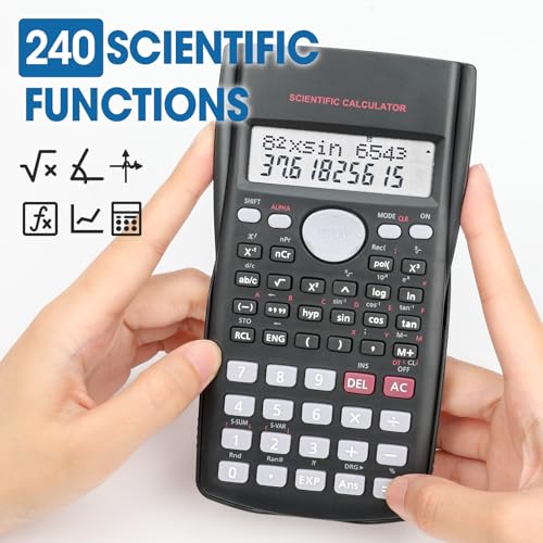 2-line HD display showing calculation results