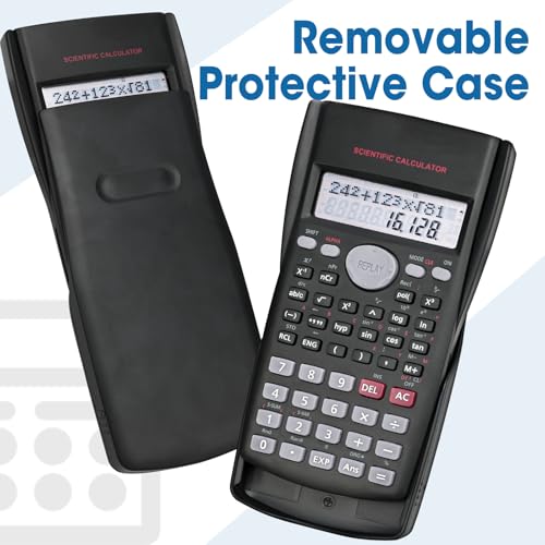 Close up of scientific calculator keypad