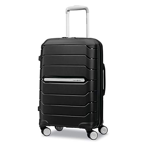 Samsonite Freeform black carry-on front view